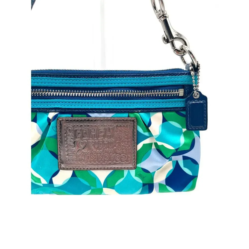COACH Vintage Poppy Kaleidoscope Mini Bag, Blue